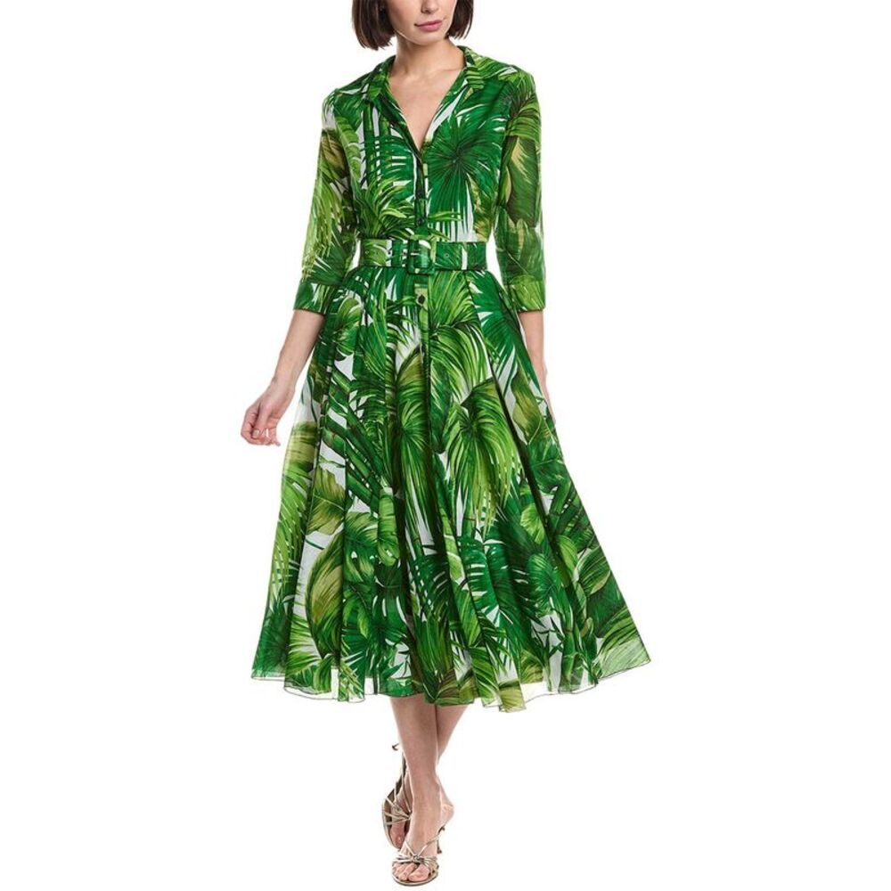 Samantha Sung Womens  Aster Midi Dress